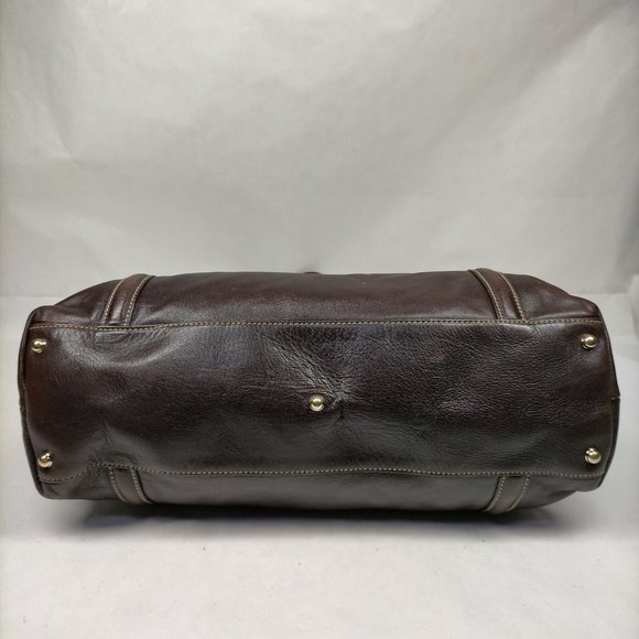 ๐FINAL!๐ Gucci Sherry Line Brown Leather Shoulderbag/Tote & Wallet, COA. - Picture 3 of 9